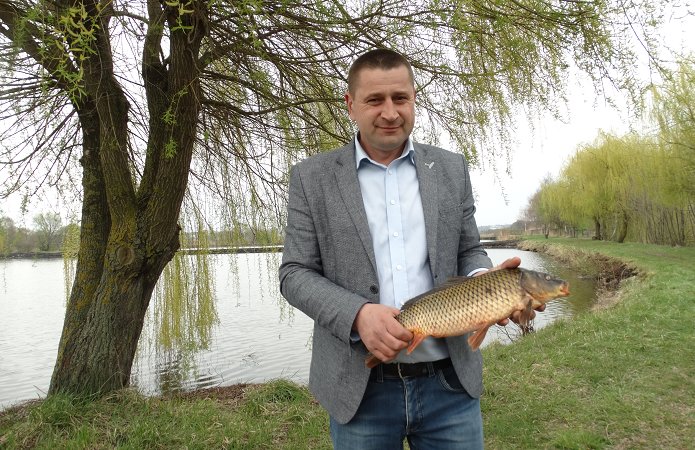 Керівник господарства «Карпатський водограй» Олег Габуда