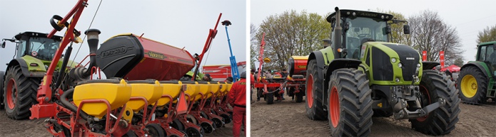 Демонстрація роботи сівалки VADERSTAD